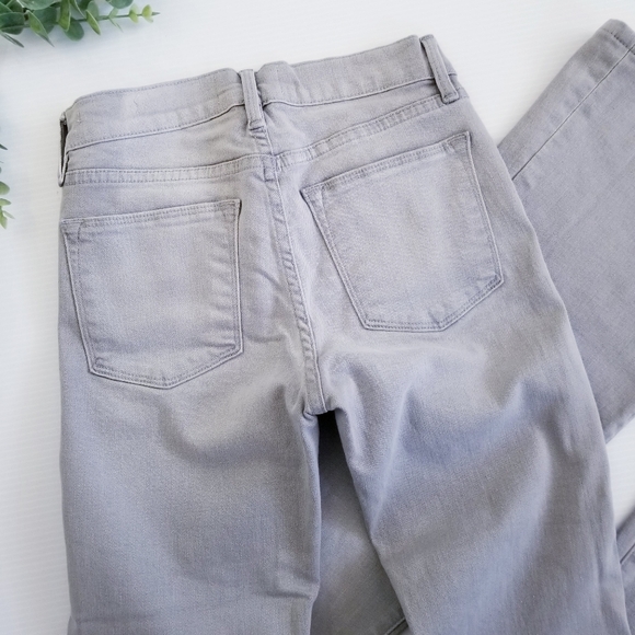 FRAME DENIM Le High Flare Leg Jeans Hardy Grey Light Wash Size 24 - Picture 10 of 16